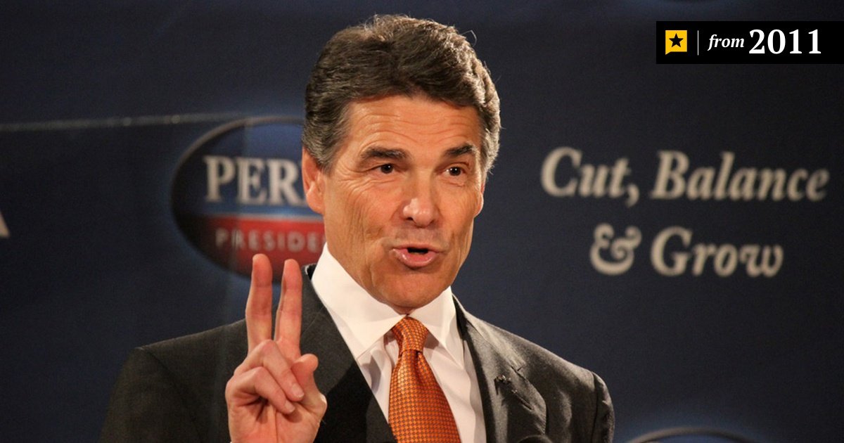 Flashback – Rick Perry in New Hampshire 2011
